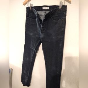 Topman 30/30 Dark Blue Skinny Jeans